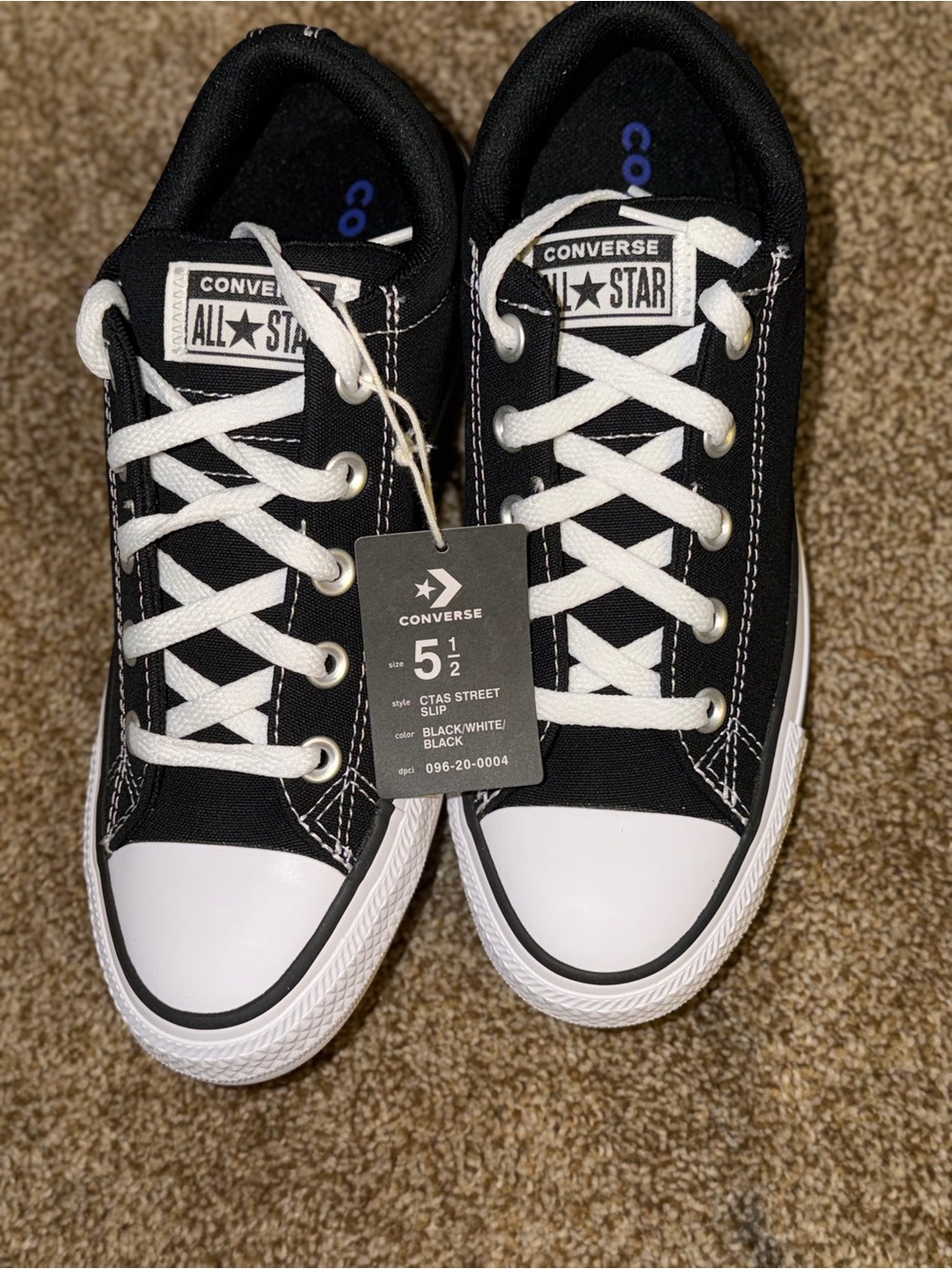 Converse Adult Street Ox Low Sneakers - Black
M 5.5/ W 7.5 BRAND NEW